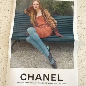 Chanel Fall 2022/23 Ready to Wear Newspaper with all collateral and pricing